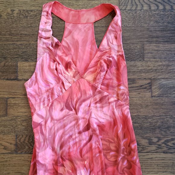 Gaymode Dresses Vintage Gaymode Jcpenney Floral Pink Orange Maxi